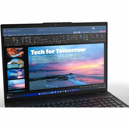 Laptop Empresarial Lenovo ThinkPad L16 Gen1, Intel Core Ultra 7 155U, 16GB RAM, SSD 512GB, Windows 11 Pro, 3 años de garantía