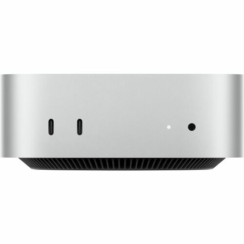 Computadora de escritorio Apple Mac mini Apple M4 RAM de 16GB Almacenamiento 256GB SSD macOS Sequoia Color Plata 1 año de garantía