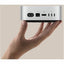 Computadora de escritorio Apple Mac mini Apple M4 RAM de 16GB Almacenamiento 256GB SSD macOS Sequoia Color Plata 1 año de garantía