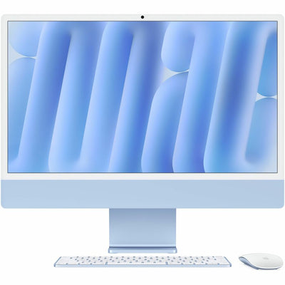 iMac Apple, 24" 4.5K, M4, 10 CPU, 10 GPU, 16GB, 256GB SSD, Azul