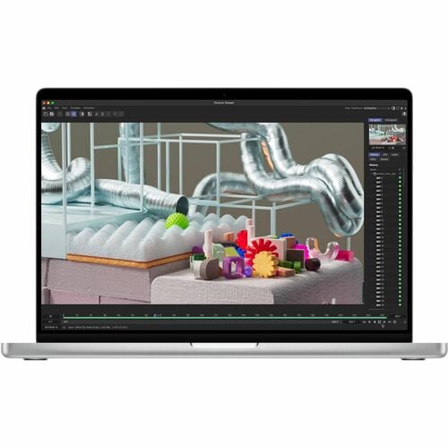 Portátil Apple MacBook Pro, 16.2 pulgadas, Procesador M4 Pro, 48 GB RAM, SSD 512GB, Tecnología True Tone