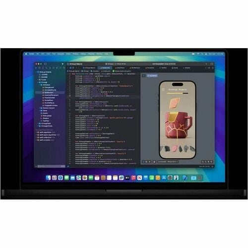 Portátil Apple MacBook Pro, 16.2 pulgadas, Procesador M4 Max, 36GB RAM, SSD 1TB, Tecnología True Tone, Teclado en Español, 1 año de garantía