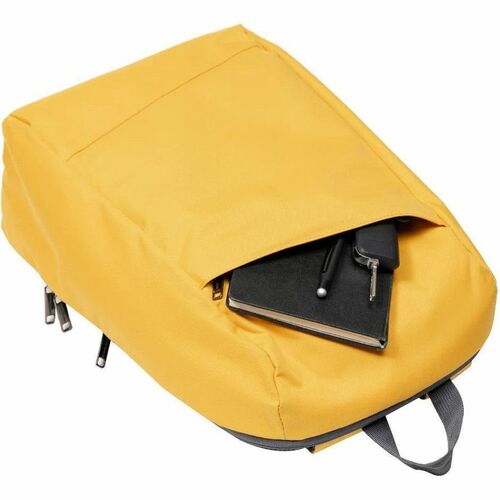 Mochila para Laptop 15.6" Perfect Choice PC-084938 Jetpack | Antirrobo | Bolso Lateral Extraíble | Ligera y Compacta | Amarilla | SKU PC-084938