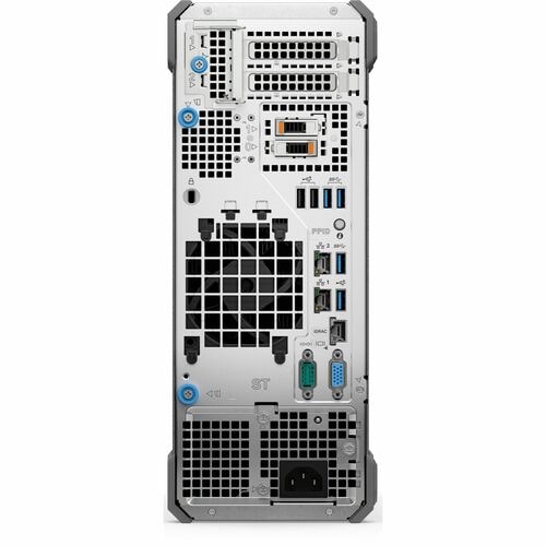 Servidor Dell PowerEdge T160 | Procesador Intel Xeon 6 Performance 6315P | Memoria RAM de 16GB DDR5 | Disco duro de 2TB 7.2K RPM SATA 6Gbps | Sin controladora de discos | 1 fuente de poder de 300W | 1 año de garatía básica