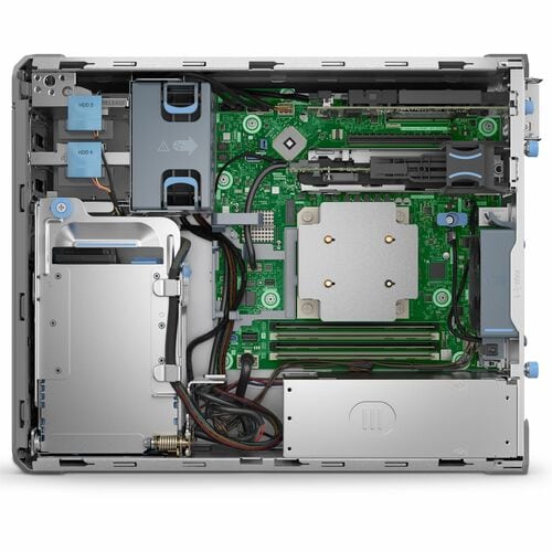 Servidor Dell PowerEdge T160 | Procesador Intel Xeon 6 Performance 6315P | Memoria RAM de 16GB DDR5 | Disco duro de 2TB 7.2K RPM SATA 6Gbps | Sin controladora de discos | 1 fuente de poder de 300W | 1 año de garatía básica