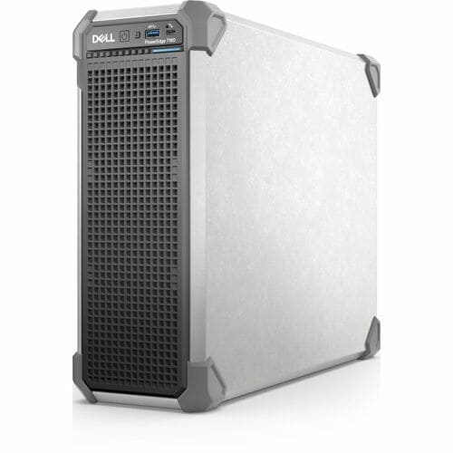 Servidor Dell PowerEdge T160 | Procesador Intel Xeon 6 Performance 6315P | Memoria RAM de 16GB DDR5 | Disco duro de 2TB 7.2K RPM SATA 6Gbps | Sin controladora de discos | 1 fuente de poder de 300W | 1 año de garatía básica