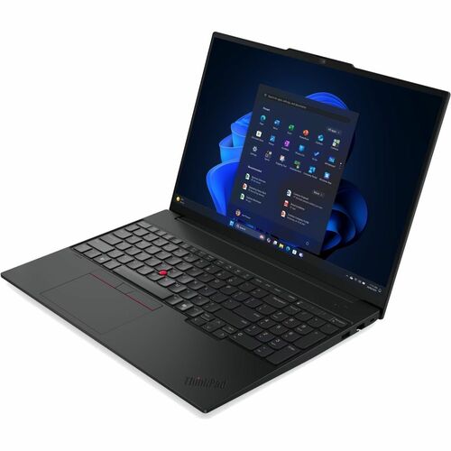 Laptop Empresarial Lenovo ThinkPad E16 Gen 3 21SU0018LM, AMD Ryzen 5 220 Serie 200, 16GB RAM, SSD 512GB, 16", Wi-Fi 6, Rapid Charge, MIL-STD-810H, Windows 11 Pro, 1 año de garantía