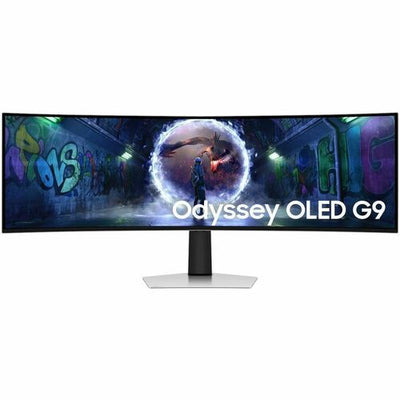 Monitor Gaming Samsung Odyssey OLED G9 49" LS49DG930SNXZX, 5120x1440 DQHD 32:9, 240Hz, 0.03ms, G-Sync, FreeSync Premium Pro, HDR10+, Curvo 1800R, 1 año de garantía