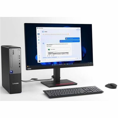 PC Escritorio SFF Lenovo ThinkCentre Neo 50s Gen 6 13DL000LLS, Intel Core Ultra 7 265 Arrow Lake, 16GB DDR5, SSD 1TB PCIe 4.0, 7× USB, Wi-Fi 6, ENERGY STAR 9.0, Windows 11 Pro, 1 año de garantía