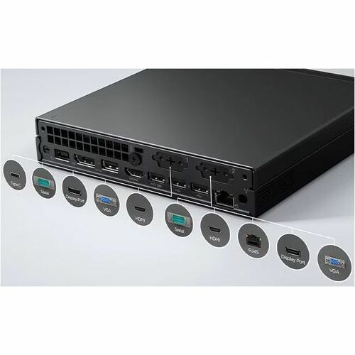 Computadora de Escritorio Empresarial Lenovo ThinkCentre M75q Gen 5, Ryzen 5 Ryzen 8000 Series, 16GB RAM, SSD 1TB, Windows 11 Pro, 1 año de garantía