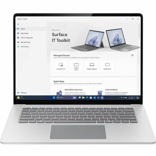 Laptop Empresarial Microsoft Surface Laptop 7, Intel Core Ultra 7, 32GB RAM, SSD 512GB, Windows 11, 1 año de garantía