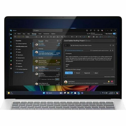 Laptop Empresarial Microsoft Surface Laptop 7, Intel Core Ultra 7, 32GB RAM, SSD 512GB, Windows 11, 1 año de garantía
