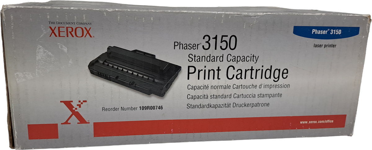109R00746 Cartucho de Tóner Xerox Negro (ÚLTIMA PIEZAS)