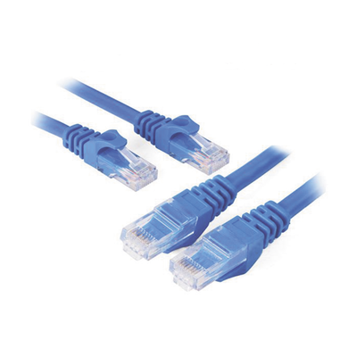 Cable Patch UGREEN 11201 | UTP Cat6 | 1m Azul | 1 Gbps 250 MHz | CCA 26 AWG | Conector Oro 24K | Patch Panel a Switch | Oficina y Rack | SKU 11201