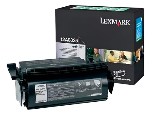 12A0825 Cartucho de tóner LEXMARK Negro Original (ÚLTIMAS TRES PIEZAS)