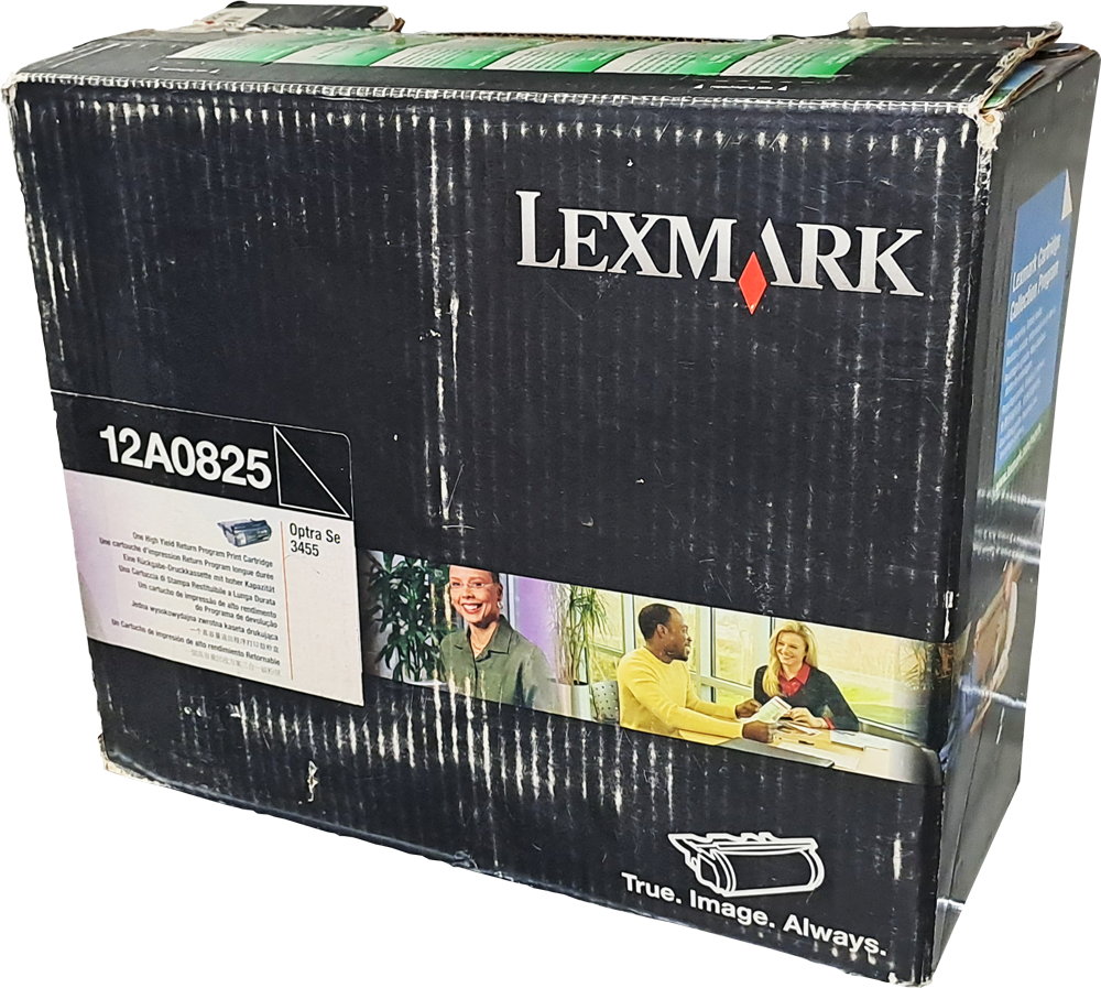 12A0825 Cartucho de tóner LEXMARK Negro Original (ÚLTIMAS TRES PIEZAS)
