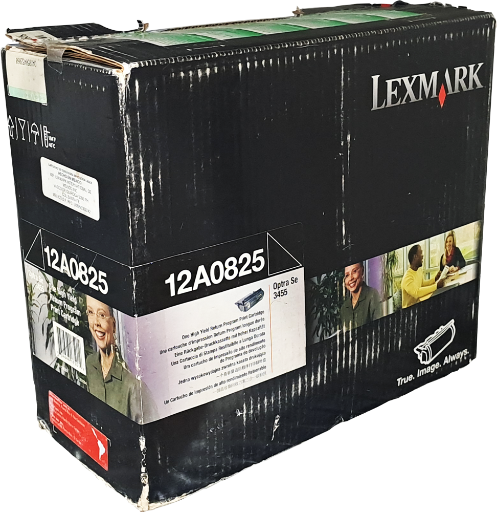 12A0825 Cartucho de tóner LEXMARK Negro Original (ÚLTIMAS TRES PIEZAS)