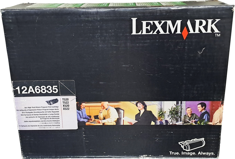 12A6835 Cartucho de tóner LEXMARK Negro Original (ÚLTIMAS TRES PIEZAS)