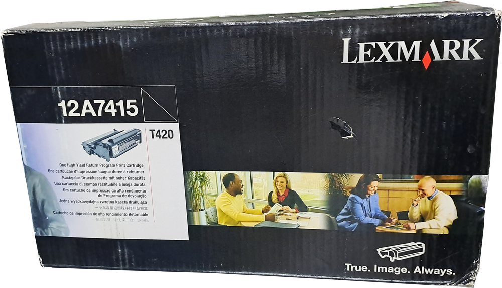 12A7415 Cartucho de tóner LEXMARK Negro Original (ÚLTIMA PIEZA)