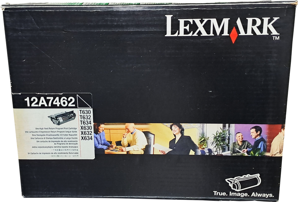 12A7462 Cartucho de tóner LEXMARK Negro Original (ÚLTIMAS CINCO PIEZAS)