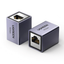 Acoplador STP (Extensor de Cable Ethernet RJ45) | 10Gbps | Blindado | Compatibilidad con Cat8 Cat7 Cat6 Cat5e | Hasta 100 Metros (328.08 Pies) | Aleación de Aluminio