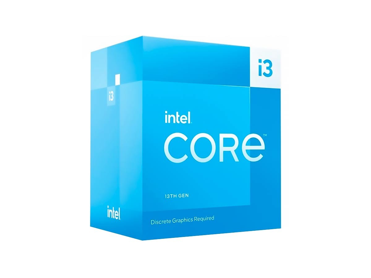 Intel Procesador Core i3, 13100F, 3-4 GHZ, 4 Core, 12MB, LGA 1700.