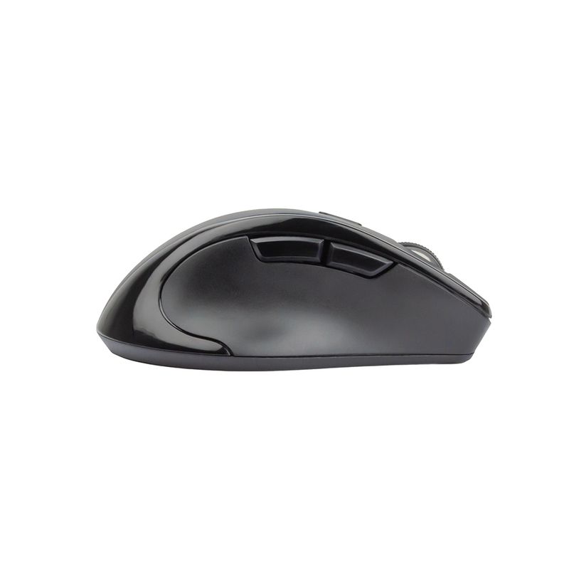 Mouse óptico Klee PC-045021 Perfect Choice, Ergonómico, Para zurdos, Negro