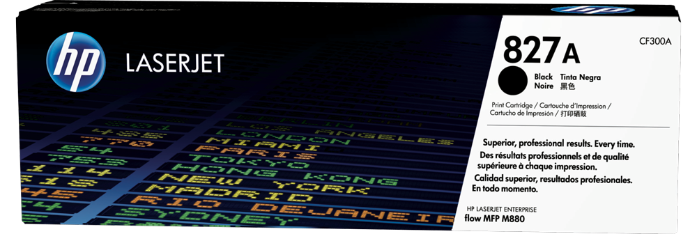 CF300A Tóner HP Laserjet 827A, Negro Original (ÚLTIMAS DOS PIEZAS)