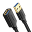 Cable Extensor USB 3.0 / 3 Metros / Macho-Hembra / 5 Gbps / Ultra Durabilidad / Núcleo de cobre estañado 28/22 AWG / Blindaje interior múltiple / Ideal para teclado, mouse , etc.