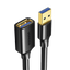 Cable Extensor USB 3.0 / 3 Metros / Macho-Hembra / 5 Gbps / Ultra Durabilidad / Núcleo de cobre estañado 28/22 AWG / Blindaje interior múltiple / Ideal para teclado, mouse , etc.