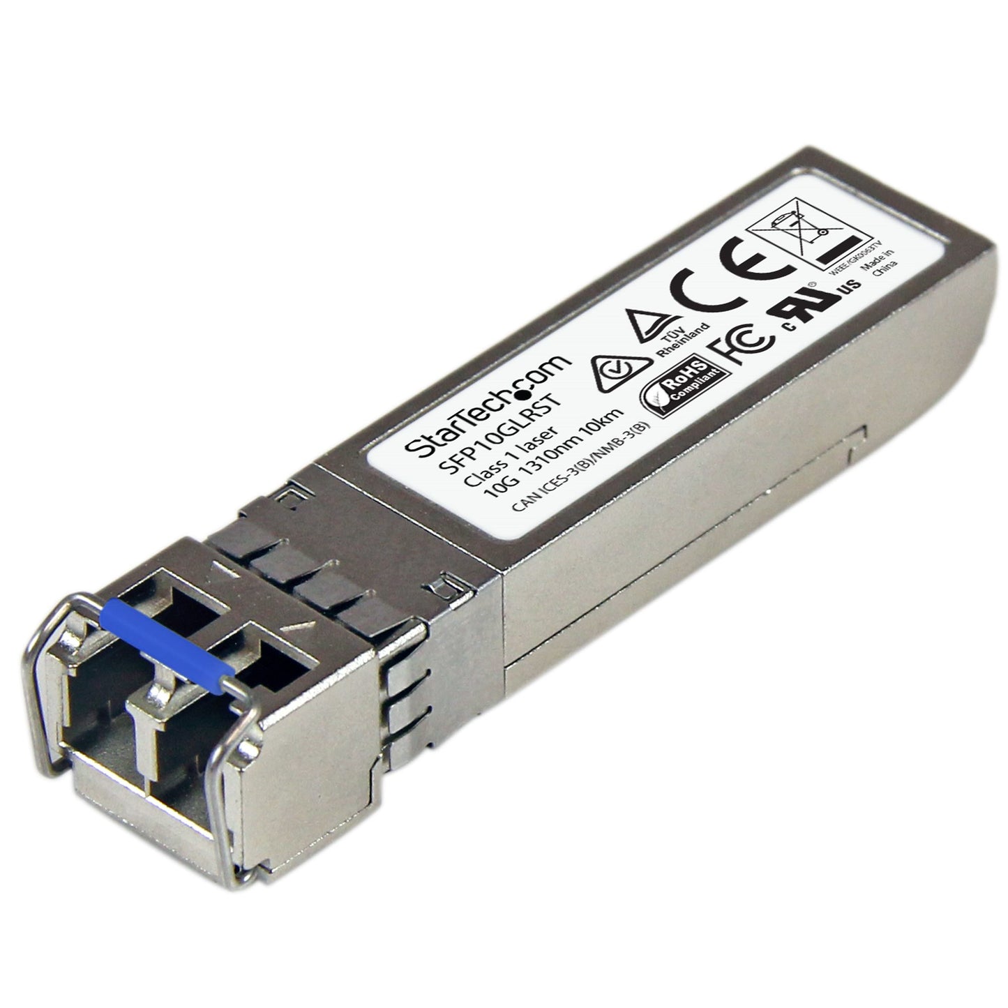 STARTECH CONSIG TRANSCEPTOR LC SFP 10 GIGABIT PERP MONOMODO 10KM SFP-10G-LR