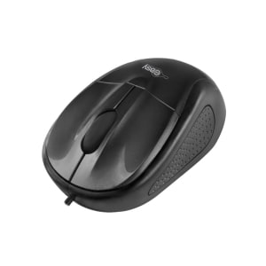 Mouse óptico EL-993339 Easy Line, Alámbrico, Negro