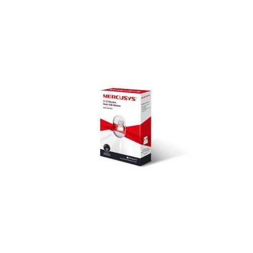 Mercusys Adaptador de Red USB 2.0 Nano Inalámbrico N150
