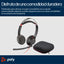 Headset Poly modelo Blackwire 5220 Sonido Stereo conector USB-C + Plug de 3.5 mm + adaptador de USB-C a USB-A