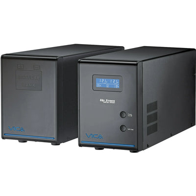 VICA Up Team 3000, No-Break con regulador integrado, capacidad de 3000VA / 1800W, certificado NOM, pantalla LCD, 4 tomas reguladas y respaldadas