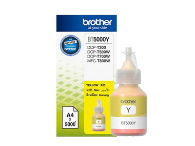 Botella de tinta amarillo rendimiento 5000 páginas