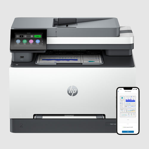 Multifuncional HP Laserjet PRO 3303FDW, Laser a color, USB, Wi-Fi, Dúplex automático, Oficina