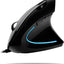 Mouse ergonómico iMouse E1 Vertical Adesso, Iluminado, USB