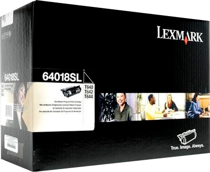 64018SL Cartucho de tóner LEXMARK Negro Original (ÚLTIMA PIEZA)