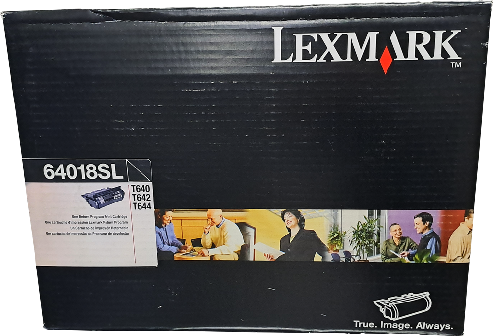 64018SL Cartucho de tóner LEXMARK Negro Original (ÚLTIMA PIEZA)