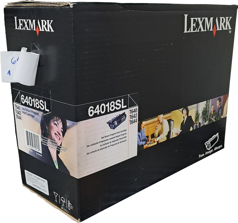 64018SL Cartucho de tóner LEXMARK Negro Original (ÚLTIMA PIEZA)