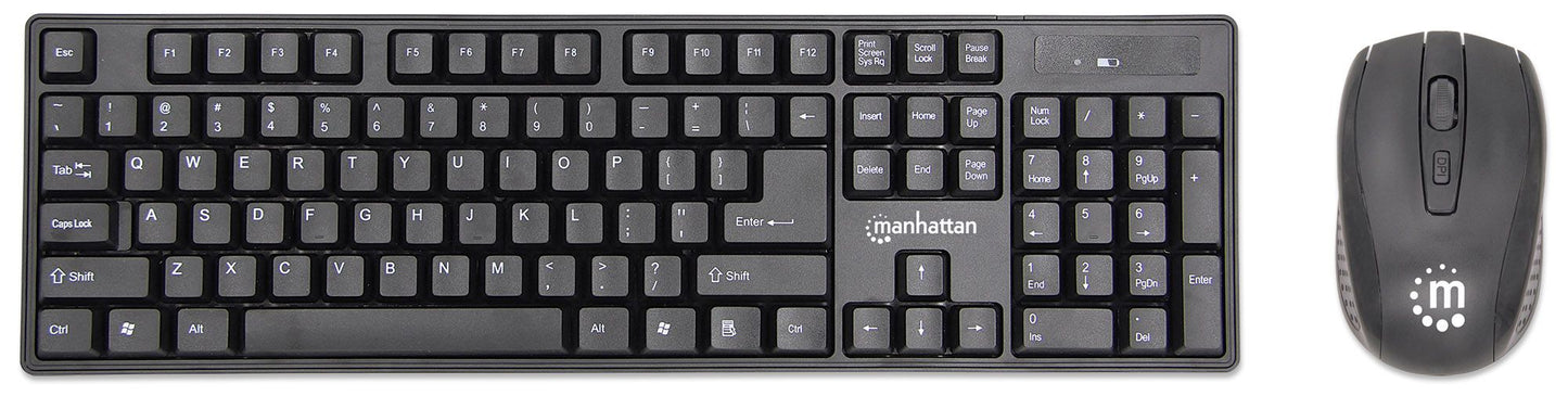 Kit de Teclado y Mouse Inalámbrico Manha