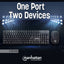 Kit de Teclado y Mouse Inalámbrico Manha