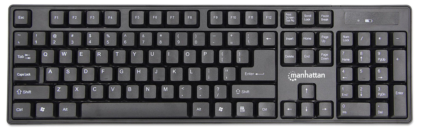 Kit de Teclado y Mouse Inalámbrico Manha