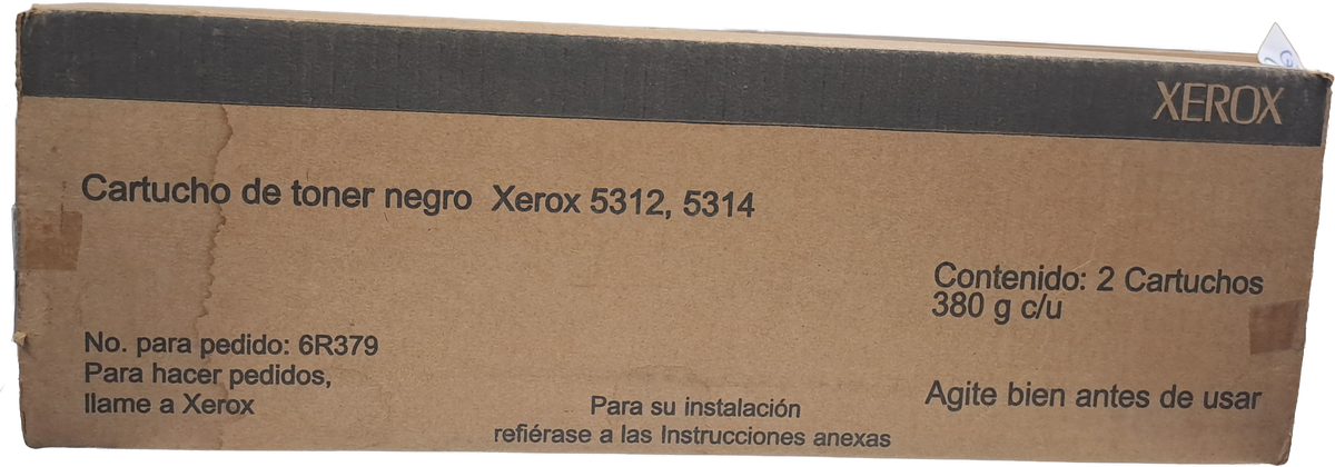 6R379 Cartucho de Tóner Xerox Negro (ÚLTIMA PIEZA)