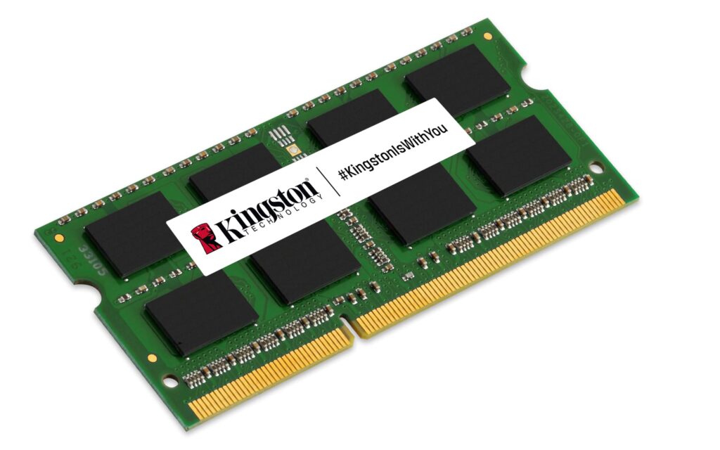 Memoria Ram Kingston 8GB, DDR4, 3200MT/s, SODIMM.