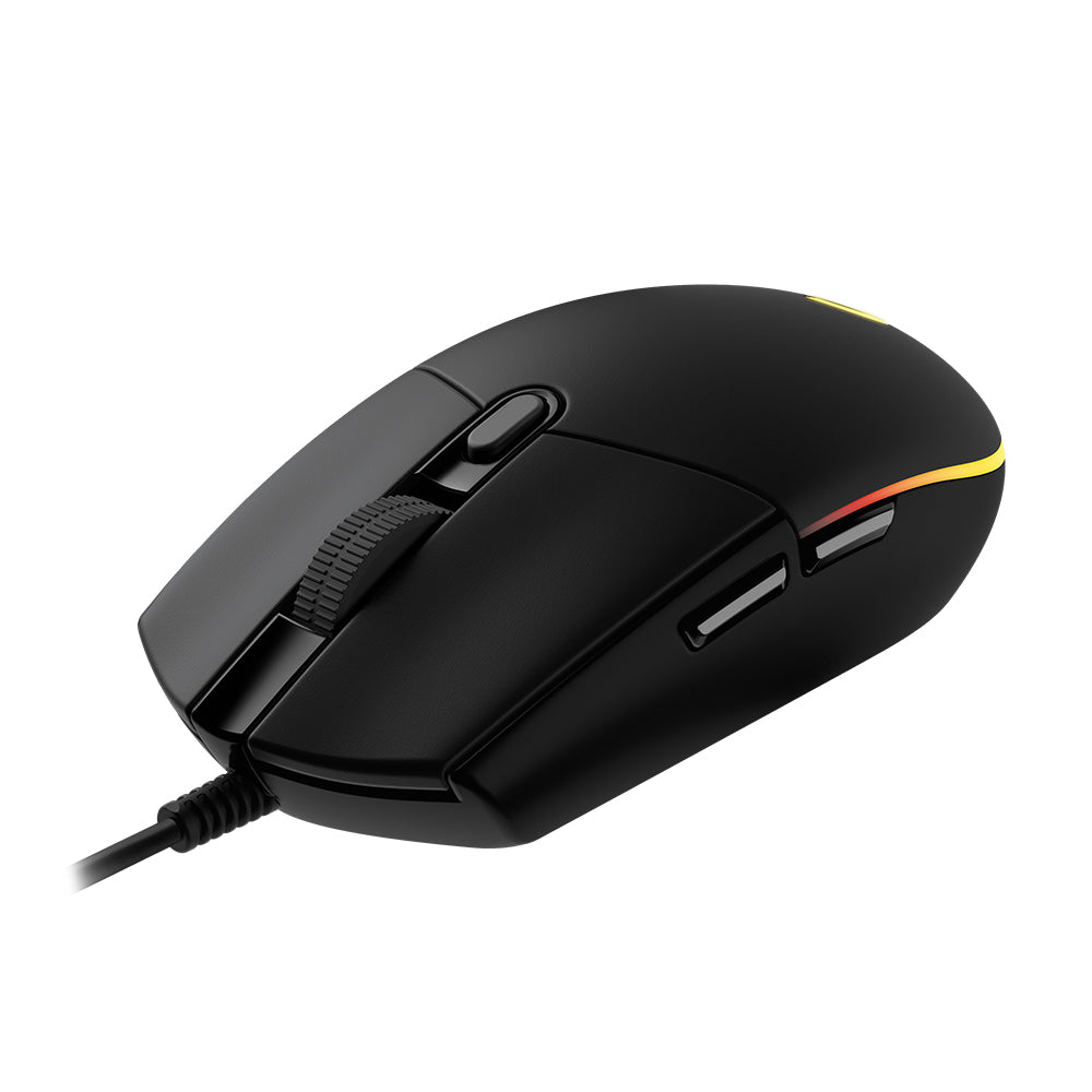 Mouse gaming Prodigy G203 Logitech, Alámbrico, USB, 8000DPI, Negro
