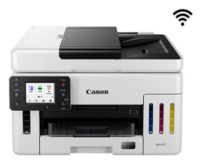 Multifuncional Canon Maxify GX6110, Inyección de tinta térmica a color, WiFi, Ethernet, USB, Dúplex Automático, Oficina