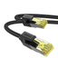 Cable Ethernet Cat7 F/FTP UGREEN 2m | Doble Blindaje | OFC 30AWG Cobre Libre Oxígeno | 10Gbps 600MHz | Malla Nylon 10K Ciclos | RJ45 Gold | Gaming NAS Rack | SKU 80423