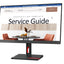 Monitor LED Lenovo ThinkVision S24i-30 de 24", Class Full HD, relación 16:9, color negro oscuro